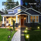 LightingWill 5W LED Landscape Lights, Warm White 3000K-3500K, Waterproof DC 12V COB LED Outdoor Wall Spotlight Low Voltage Garden Tree Spot Lighting for,Yard,Pathways,Fence (4 Pack) - Image 6