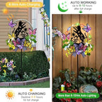 Cat Solar Lights Outdoor Garden,Flower & Butterfly Yard Decorations Outdoor - Image 4