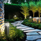 42Inch LED Bollard Landscape Lights 24W Outdoor Modern Pathway Lighting - Image 7