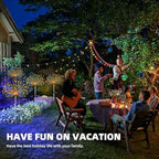 6 Pack Solar Lights (Firework Light Warm Multicolor) - Image 7