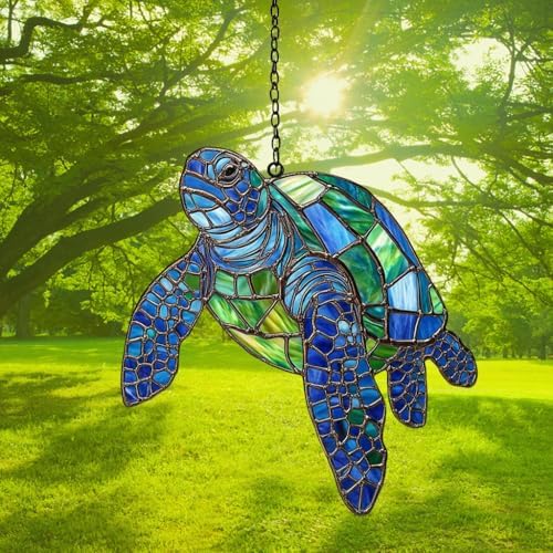 Sea Turtle Acrylic Suncatcher - Image 3