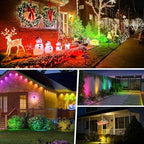 WENATY Solar Spot Lights Outdoor Waterproof, 12 Pack Solar Spotlights, RGB - Image 5