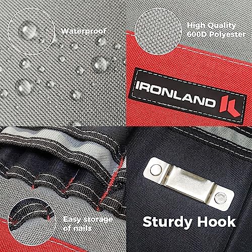 IRONLAND Bucket Tool Organizer Fit 3.5-5 Gallon Bucket, 51 Pockets - Image 5