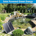 Biling 70W Solar Pond Pump with Pond Filter 660 GPH for Outdoor Ponds - Image 3