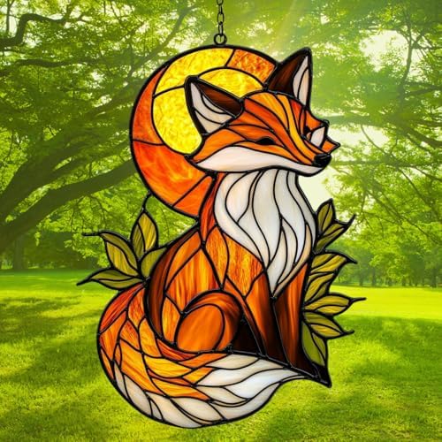 Fox Acrylic Suncatcher - Image 3