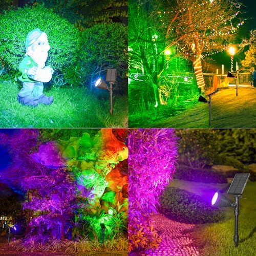 Solar Outdoor Spotlights, 1 Pack - Image 2