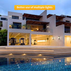 3000K LED 18W Aluminum Rectangular Outdoor Wall Sconce Exterior Light Outside Light Fixture, Black with Warm White, IP64 Waterproof Wall Lights for House Patio Porch Garage - Image 6