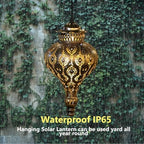 Moroccan Solar Lanterns Outdoor Waterproof for Outdoor Garden Decor - Image 4