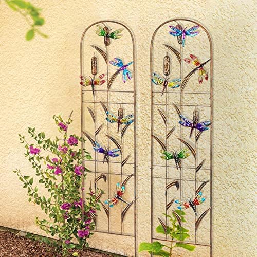 2 Pack Metal Garden Trellis for Climbing Plants - Image 5