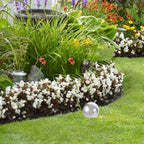 KALLORY 6pcs Stainless Steel Polished Mirror Gazing Balls Set, Hollow Reflective Sphere Ornaments for Garden and Patio Décor, Sizes 150mm to 50mm, Outdoor Floating Metal Globes - Image 4