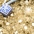 NUPICK 20 Pound Fire Glass, 1/4 Inch Reflective Fire Pit Glass by CreateAmazingChoice