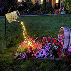 VOOKRY Solar Watering Can Lights, Outdoor Large Hanging Lantern Waterproof, Multicolor Retro Metal Solar Lights for Patio Yard Porch Lawn Garden Christmas Decor Gifts for Mom Women Grandma Birthday by VOOKRY