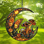 Cresent Forest Butterfly Acrylic Suncatcher - Image 3