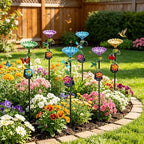 VOOKRY Solar Garden Decor Lights Outdoor & bee/Bird/Butterfly Water Station - Image 6