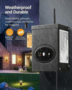 DEWENWILS Smart Low Voltage Landscape Transformer 120W - Image 6