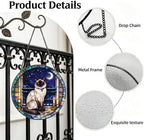 Stained Glass Window Hanging Balinese Cat Suncatcher Gifts for Girls 9.8" - Image 3