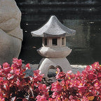Design toscano ng29869 asian decor pagoda lantern statue, medium, two tone stone finish - Image 5