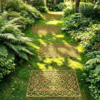 6Pack 23x15 Inch Large Rubber Stepping Stones for Outdoor Walkway - Image 6