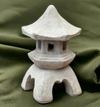 Oriental Lantern Piece Statue Concrete Massive Pagoda Sculpture Asian Zen Garden Style Decoration - Image 2