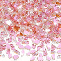 GasSaf 1/4 Inch Rose Gold Fire Glass Reflective Tempered Fireglass, 20 lb by GasSaf