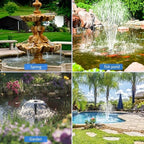 Biling 35W Solar Pond Pump 450GPH Dry-Run Protection Quiet Pump For Garden - Image 6
