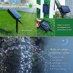 woohaha Solar Christmas Outdoor String Lights White - Image 2