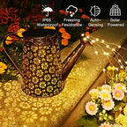 Solar Garden Lights Watering Can Lights Outdoor Garden Decor - Image 2