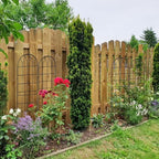 DoCred 4 Pack Garden Trellis for Climbing Plants, 59 Inch Metal Trellis - Image 7