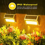 ROSHWEY Solar Deck Lights, Suitable for Fence Step Stair-Warm White-10Pack - Image 4