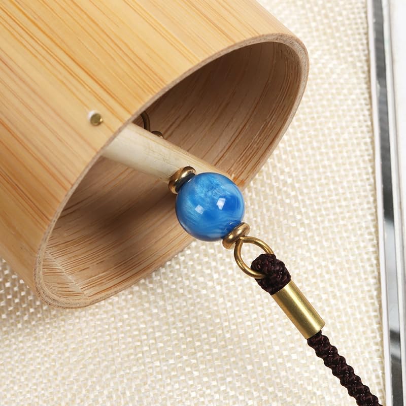 Meditation Bamboo Wind Chimes for Sound Healing Windchime for Meditation Home & Garden Decoration as Gifts (Wind-C Chord) - Image 7