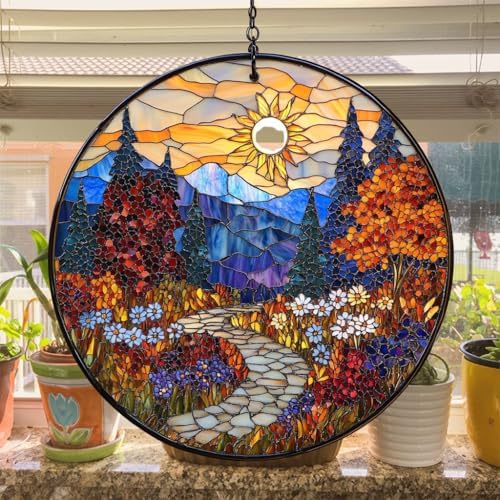 Moutain Range Acrylic Suncatcher - Image 4