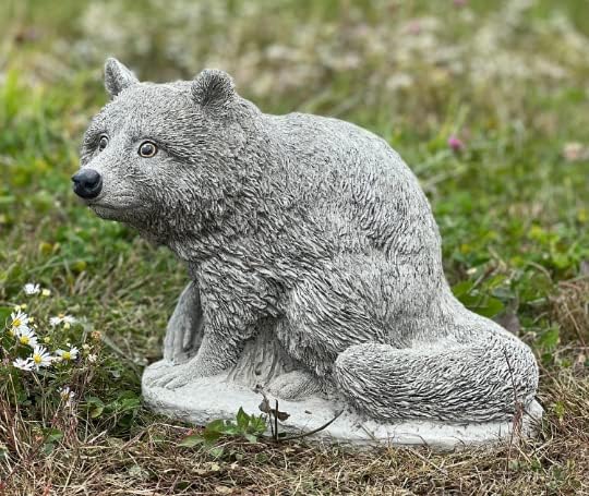 Realistic Raccoon Figurine Concrete Raccoon Statue Garden Statuary Outdoor Decoration Lawn Decor Statues - Image 5