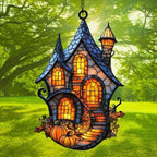 Gothic Magic Castle Acrylic Suncatcher - Image 3