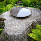 Bird Bath Basin Only, Water Fountain for Outside Backyard, Outdoor, Patio, Garden, Birdbath Gift for Bird Lovers Watchers, Large 20" Copper Metal Bronze Finish by Good Directions - Image 4