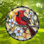 Red Cardinal Acrylic Suncatcher - Image 3
