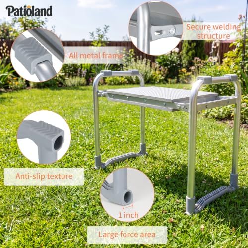 Garden Kneeler and Seat Heavy Duty, Kneeling Bench for Gardening - Image 3