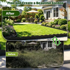 Vashly 40Ft Garden Edging 5.9 in Tall Landscape Edging 40 Pcs Garden Border - Image 3