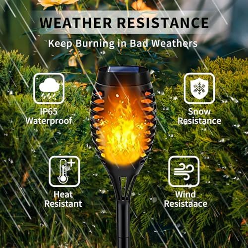 Swingers Solar Lights Outdoor, Halloween Solar Torch Lights - Image 4