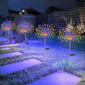 4 PCS Solar Firework Light, Outdoor Solar Garden Decorative Lights 120 LED Powered 40 Copper Wires String DIY Landscape Light for Walkway Pathway Backyard Christmas Decoration Parties (Colorful) by YOTOZU