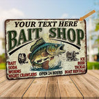 Fishing Décor For Home Custom Fishing Sign Bait Shop Sign Lake House Décor Cabin Wall Art Man Cave Décor Gifts For Him Lodge Décor 108122002070 - Image 4