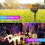 4-Pack Solar Fairy Lights Outdoor, Extra-long 288FT 801LED String Lights - Image 4