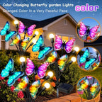 TEDOF 4 Pack Solar Butterfly Outdoor Lights Waterproof for Garden - Image 3