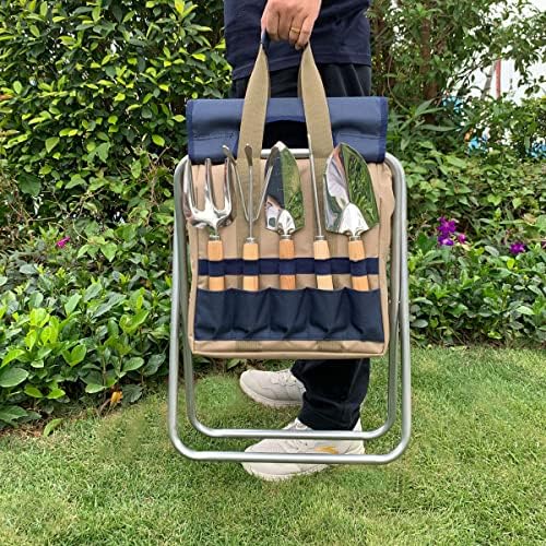 Gardening Tool Set,Garden Stool with Tools - Image 6