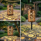Dragonfly Solar Lantern with Ground Stake, Birthday Gifts for Women - Image 7