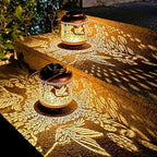 Hummingbird Solar Lanterns Outdoor Waterproof Hanging Solar Lights Hummingbird Gifts for Women Men Mom Metal Bird Decorative LED Lanterns for Yard, Patio, Lawn, Pathway, Landscape, Garden Decor - Image 5