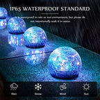 Honoson 8 Pcs Decorative Solar Globe Lights Outdoor Waterproof, 3.9 Inch - Image 5