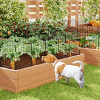 Goovilla Garden Fence, Total 20ft(L) x 24in(H), 19 Pcs, Rustproof Metal - Image 7