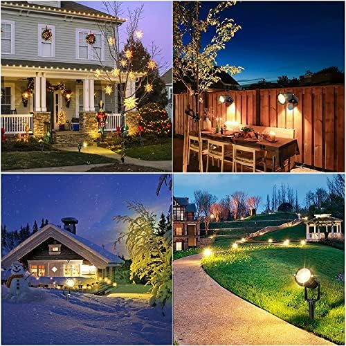 10-Pack Voltage Landscape Lighting with Spike and Connector - Image 7