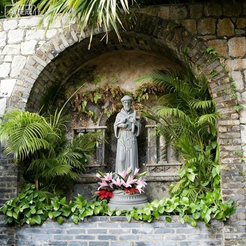 Newman House Studio St-Francis Garden-Statue-Outdoor - 24 in Garden Décor - Image 5