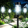 Amzarp 8 Pack Solar Garden Lights, Outdoor Bright LED Solar Pathway Lights by AMZRAP
